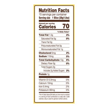 Canyon Bakehouse Gluten Free Country White Sliced Bread, 15 oz