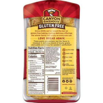 Canyon Bakehouse Gluten Free Ancient Grain Sliced Bread