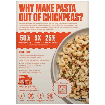 Banza 23g Protein Chickpea Cavatappi Pasta, 8 oz