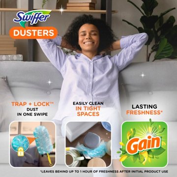 Swiffer Duster Gain Original Scent Multi-Surface Refills, 18 ct
