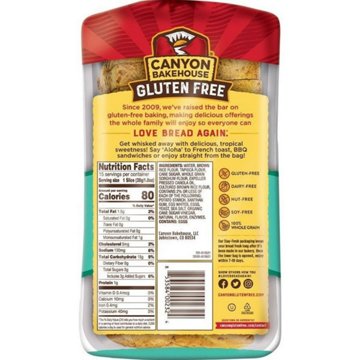 Canyon Bakehouse Gluten Free Hawaiian Sweet Sliced Bread