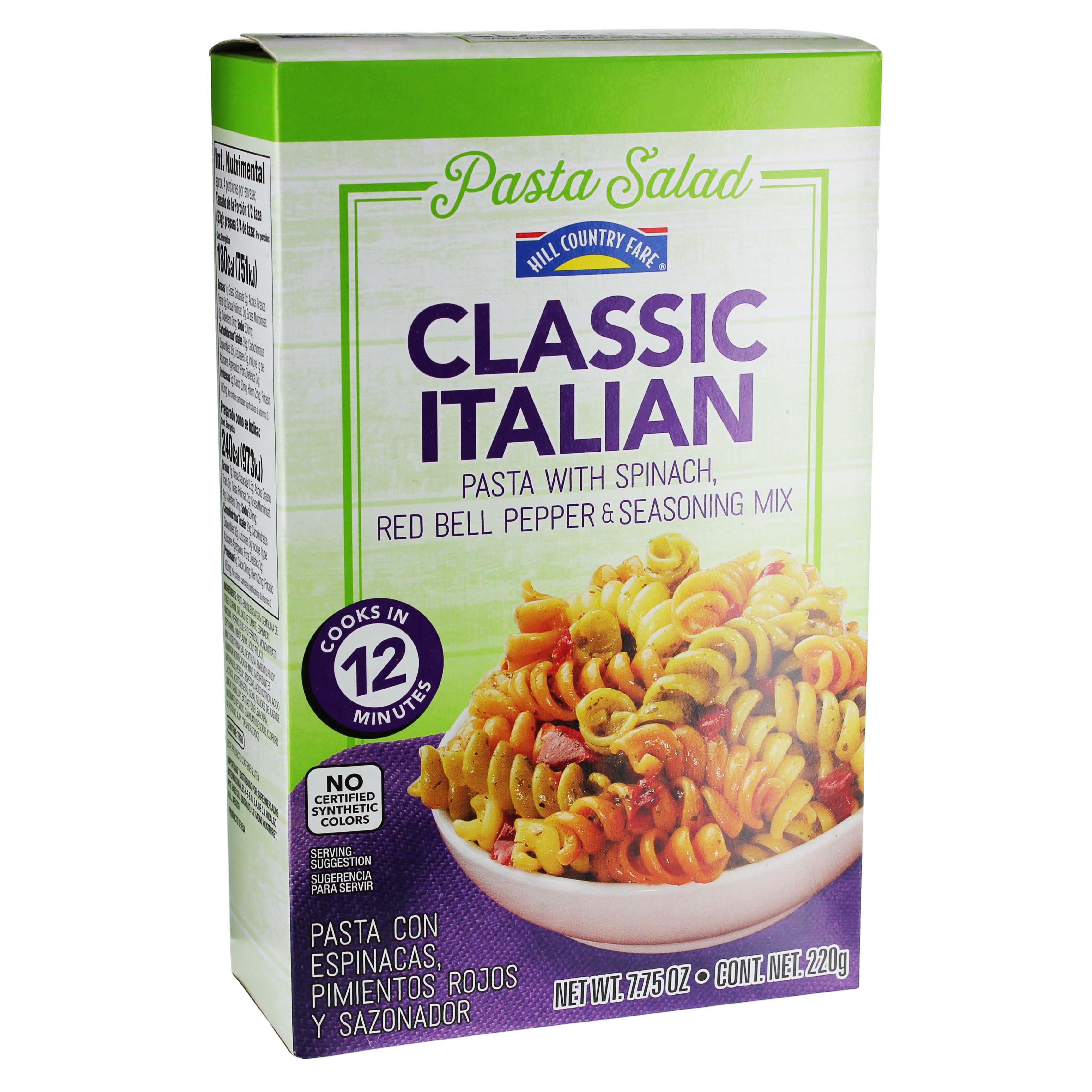 Hill Country Fare Classic Italian Pasta Salad - Shop Pantry Meals At H-E-B