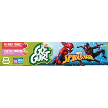 Yoplait GoGurt Fat Free Strawberry & Punch Yogurt Tubes Variety Pack