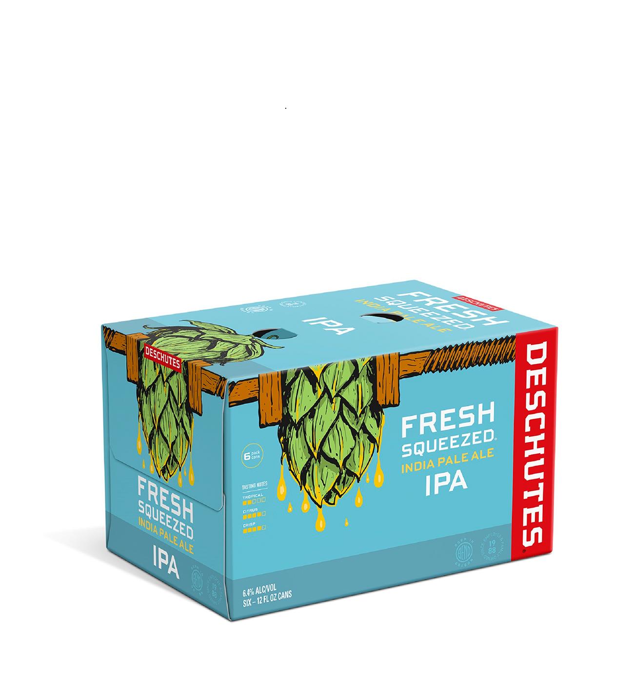 Deschutes Fresh Squeezed IPA  Beer 12 oz  Cans; image 4 of 5