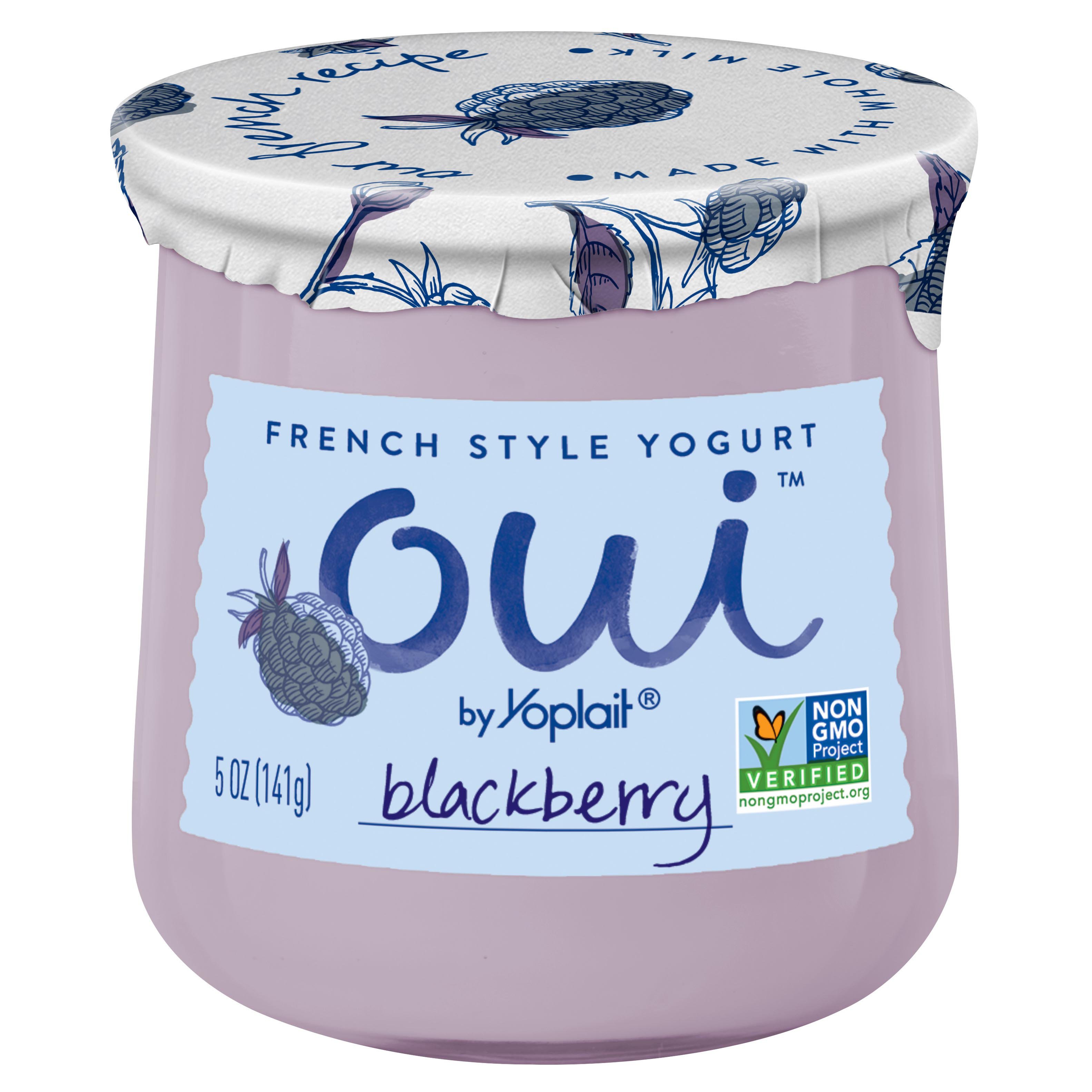 Yoplait Oui Blackberry French Style Yogurt Shop Yogurt at HEB