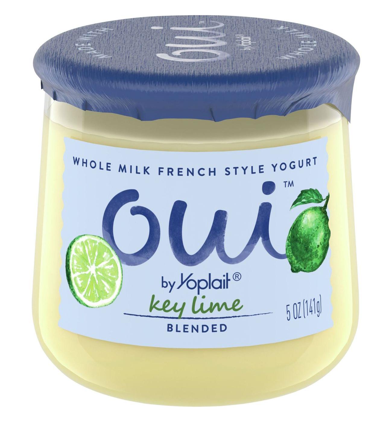 Yoplait Oui Key Lime French Style Yogurt; image 1 of 6