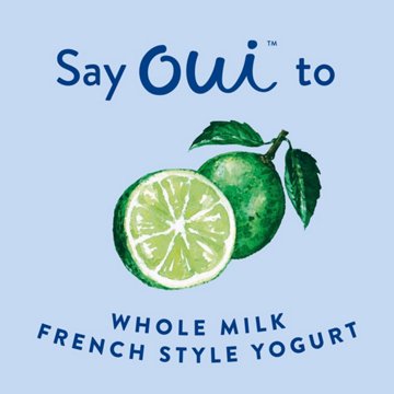 Yoplait Oui Key Lime French Style Yogurt