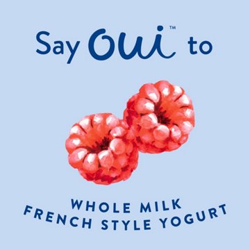 Yoplait Oui Raspberry French Style Yogurt