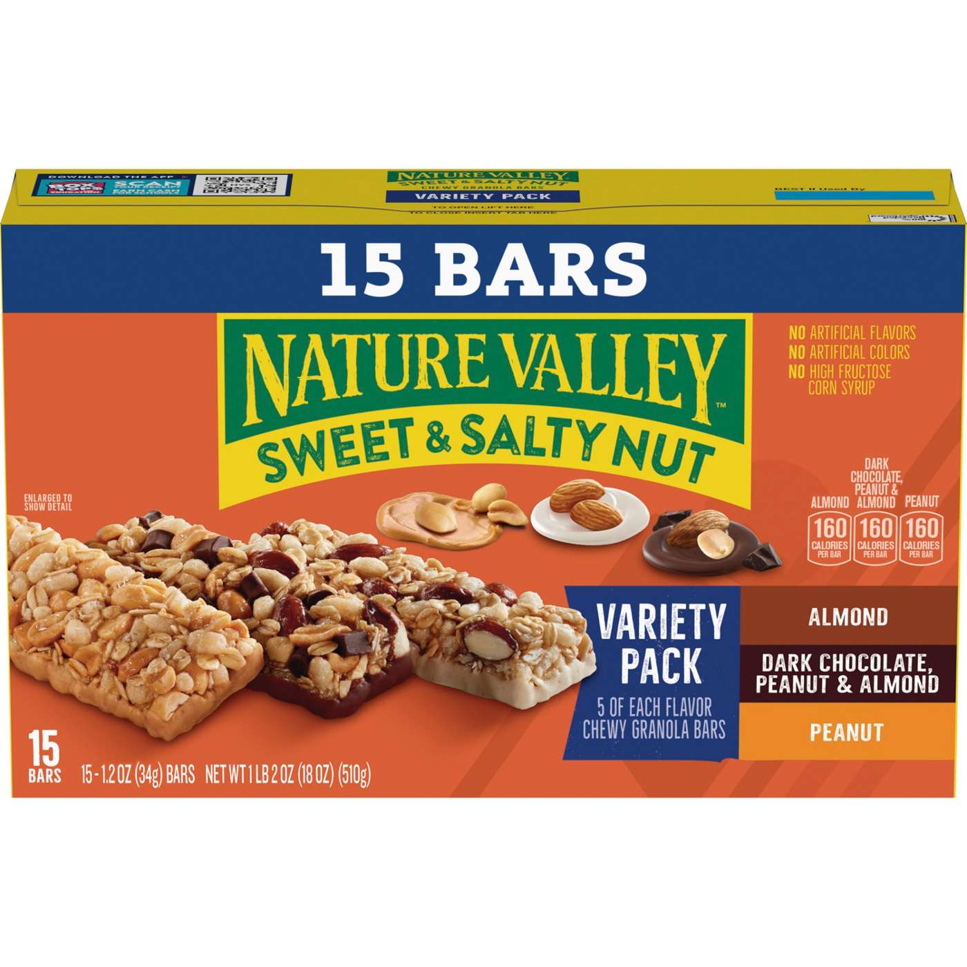 Nature Valley Sweet & Salty Nut Granola Bars Variety Pack; image 1 of 4