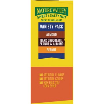 Nature Valley Sweet & Salty Nut Granola Bars Variety Pack, 15 ct