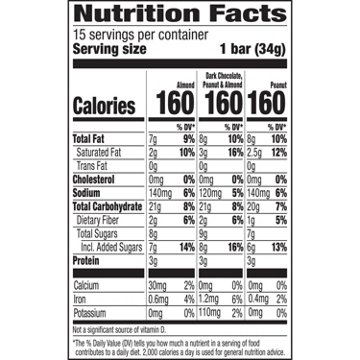 Nature Valley Sweet & Salty Nut Granola Bars Variety Pack, 15 ct
