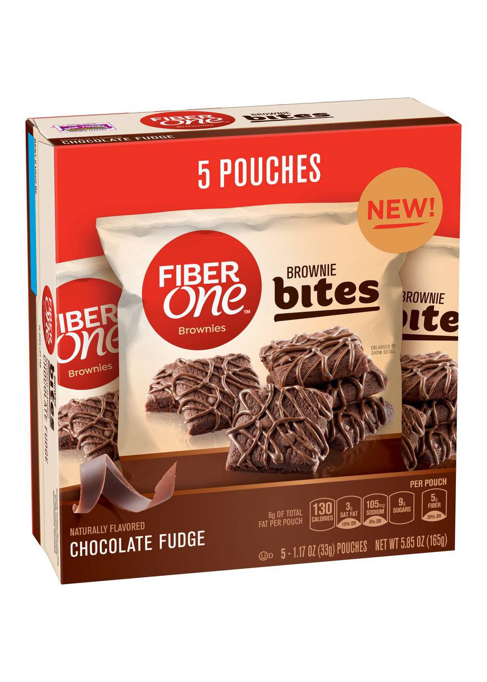 Fiber One Chocolate Fudge Brownie Bites; image 1 of 2