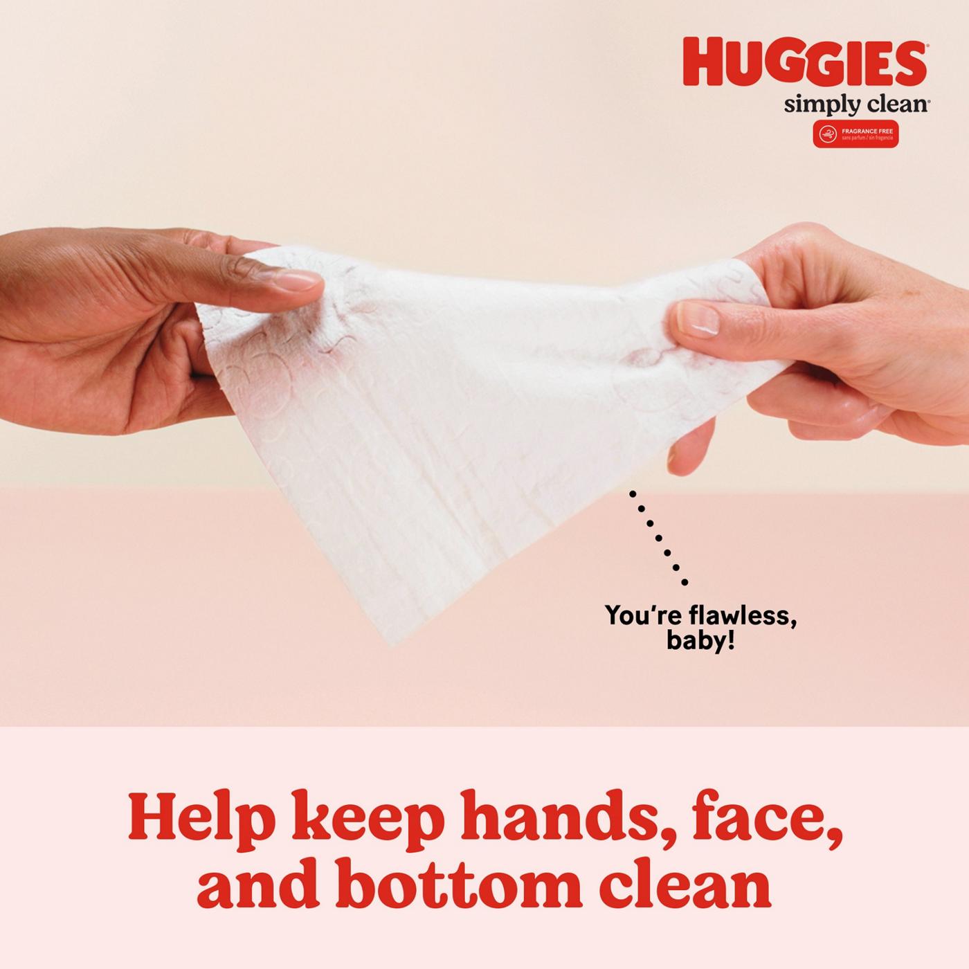 Huggies Simply Clean Baby Wipes - Unscented, 3 pk; image 4 of 9