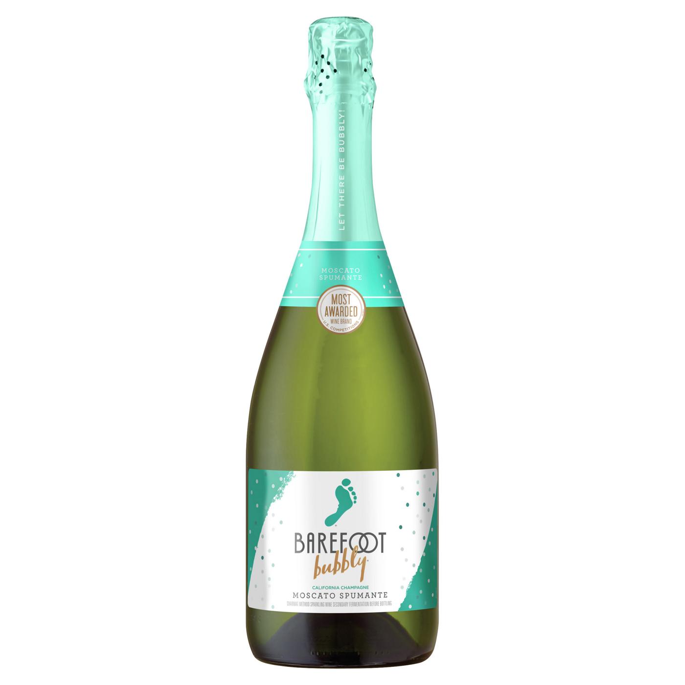 Barefoot Bubbly Moscato Spumante Champagne Sparkling Wine; image 1 of 6