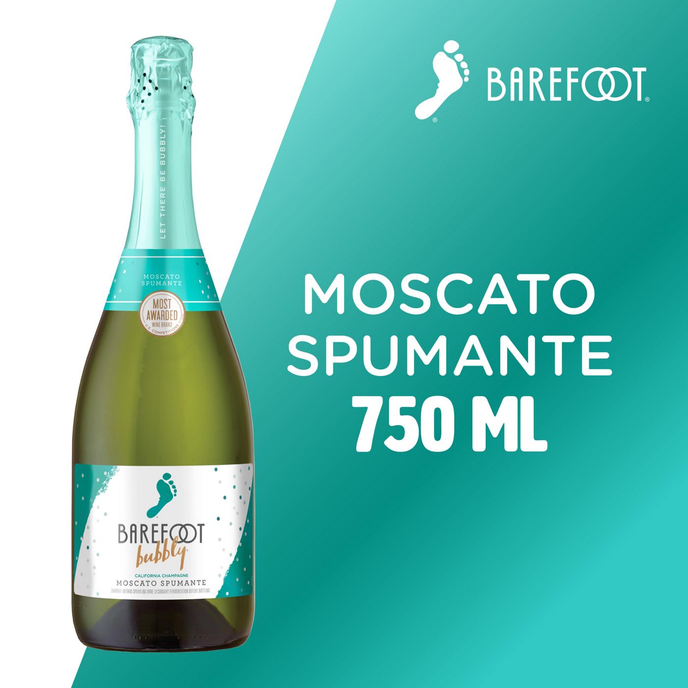 Barefoot Bubbly Moscato Spumante Champagne Sparkling Wine; image 5 of 6