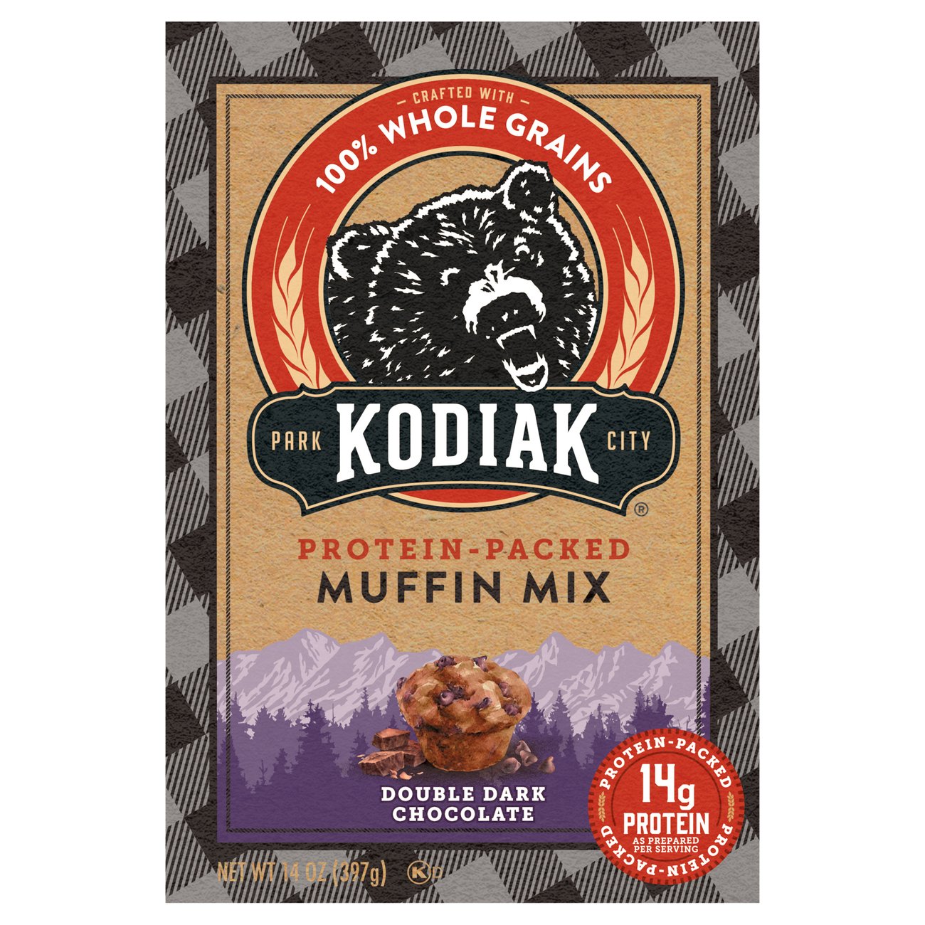 Kodiak Cakes Double Dark Chocolate Muffin Mix - Shop Baking Mixes at H-E-B