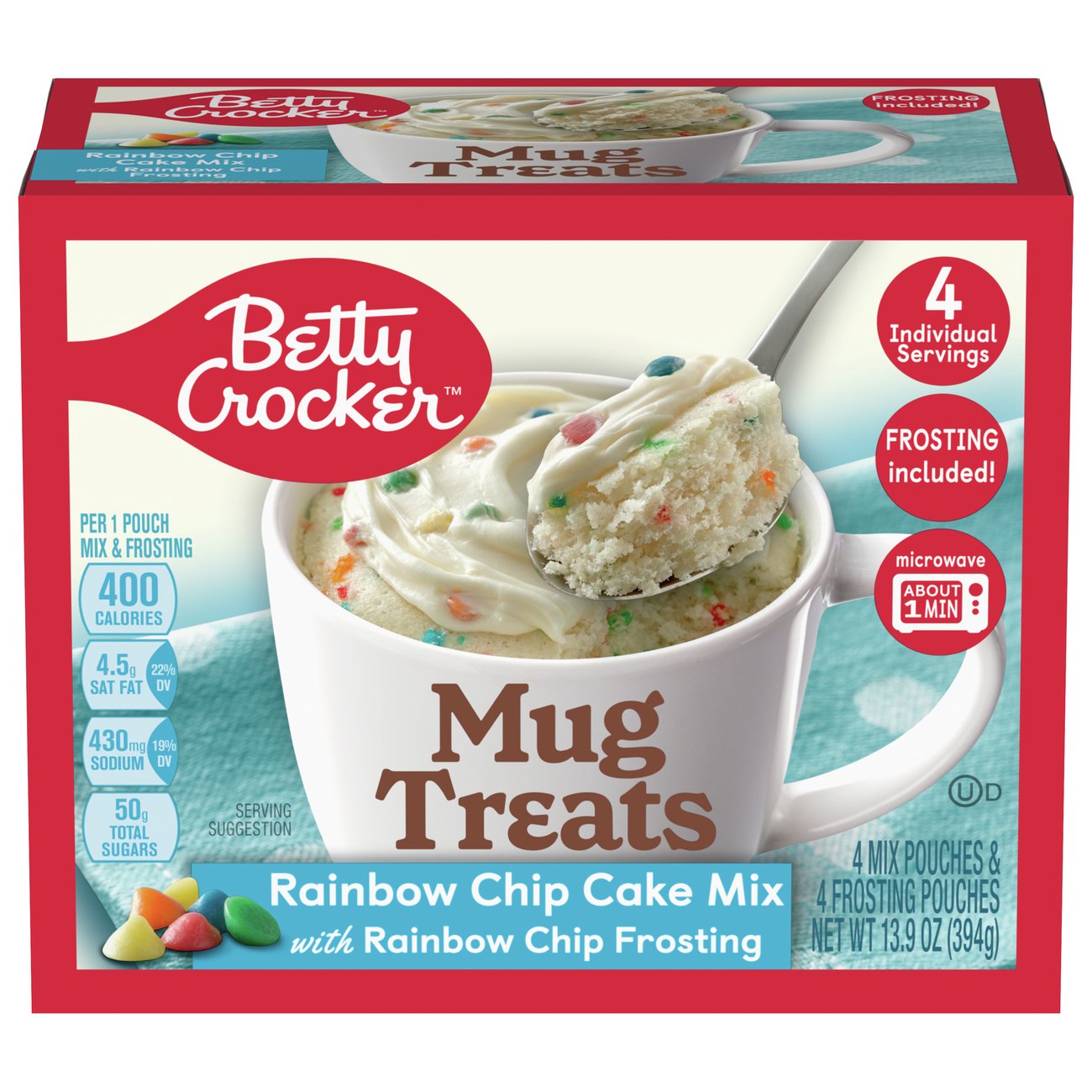  Betty Crocker Unicorn Cupcake Kit, 13.9 oz, (Pack of