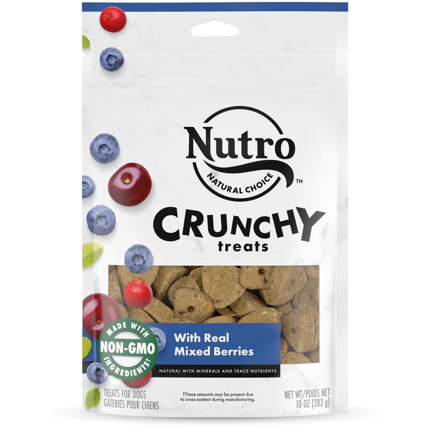 Nutro Crunchy Treats with Real Mixed Berry Dog Treats; image 1 of 4