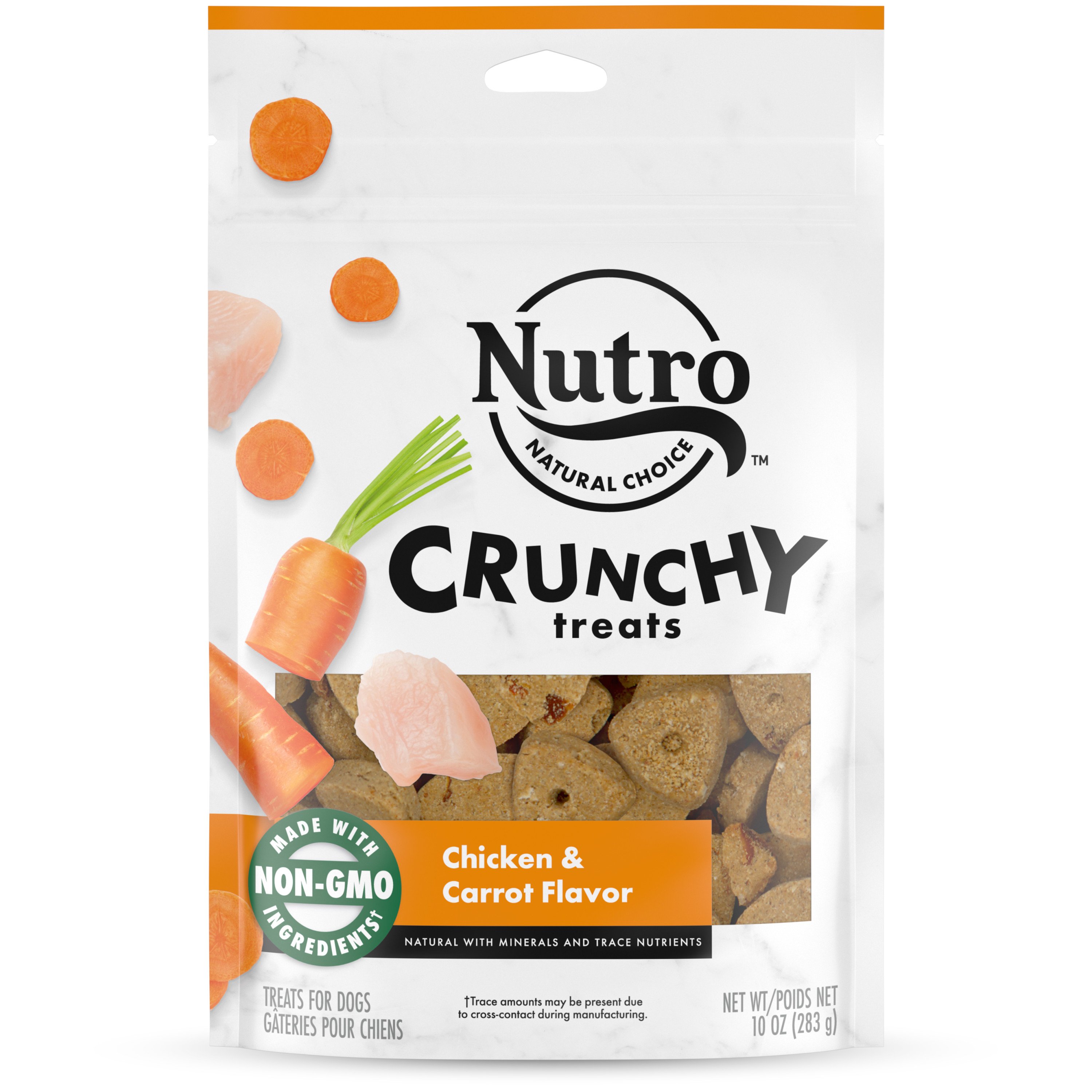 Nutro Crunchy Treats Chicken & Carrot Flavor Dog Treats Shop Dogs at