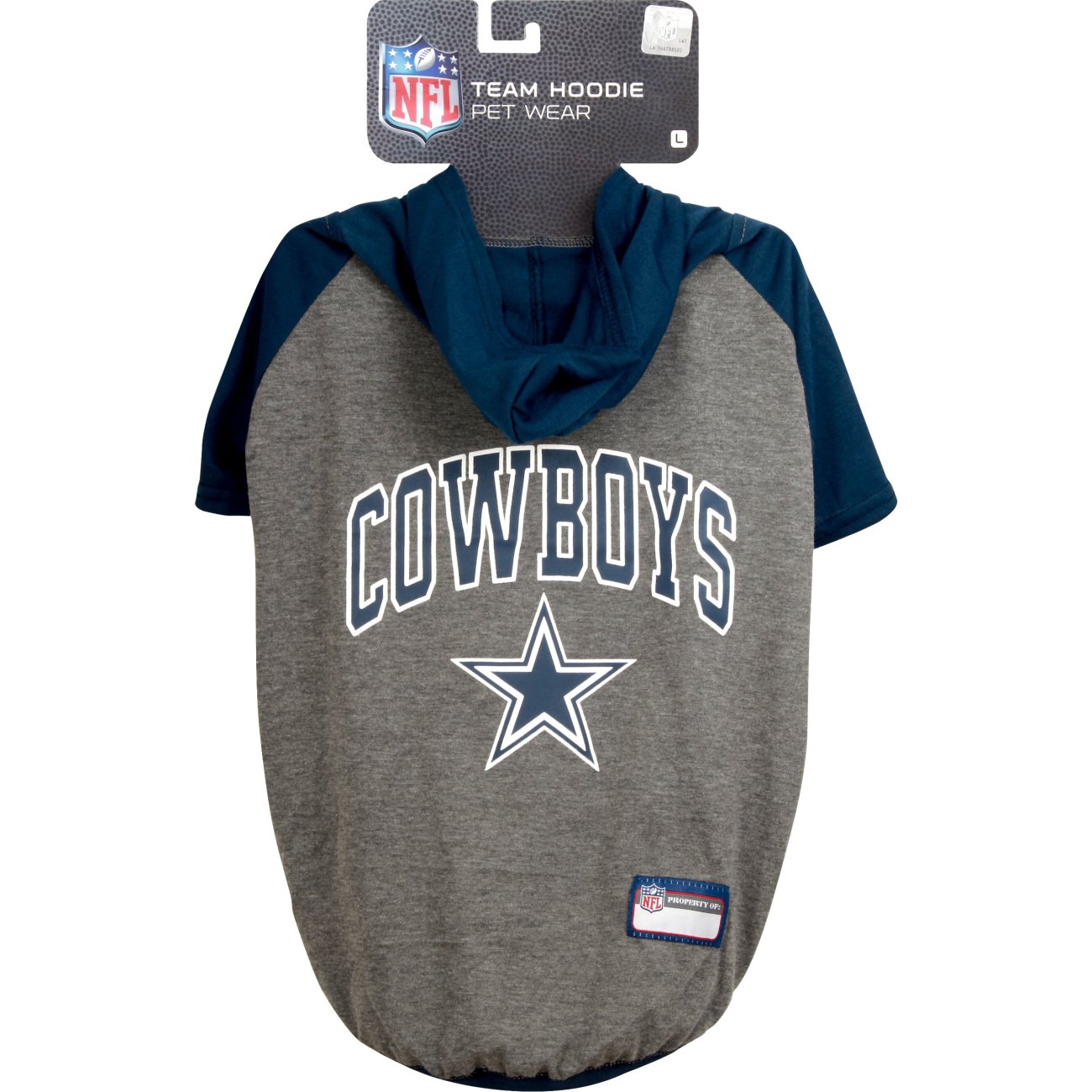 dallas cowboys dog hoodie