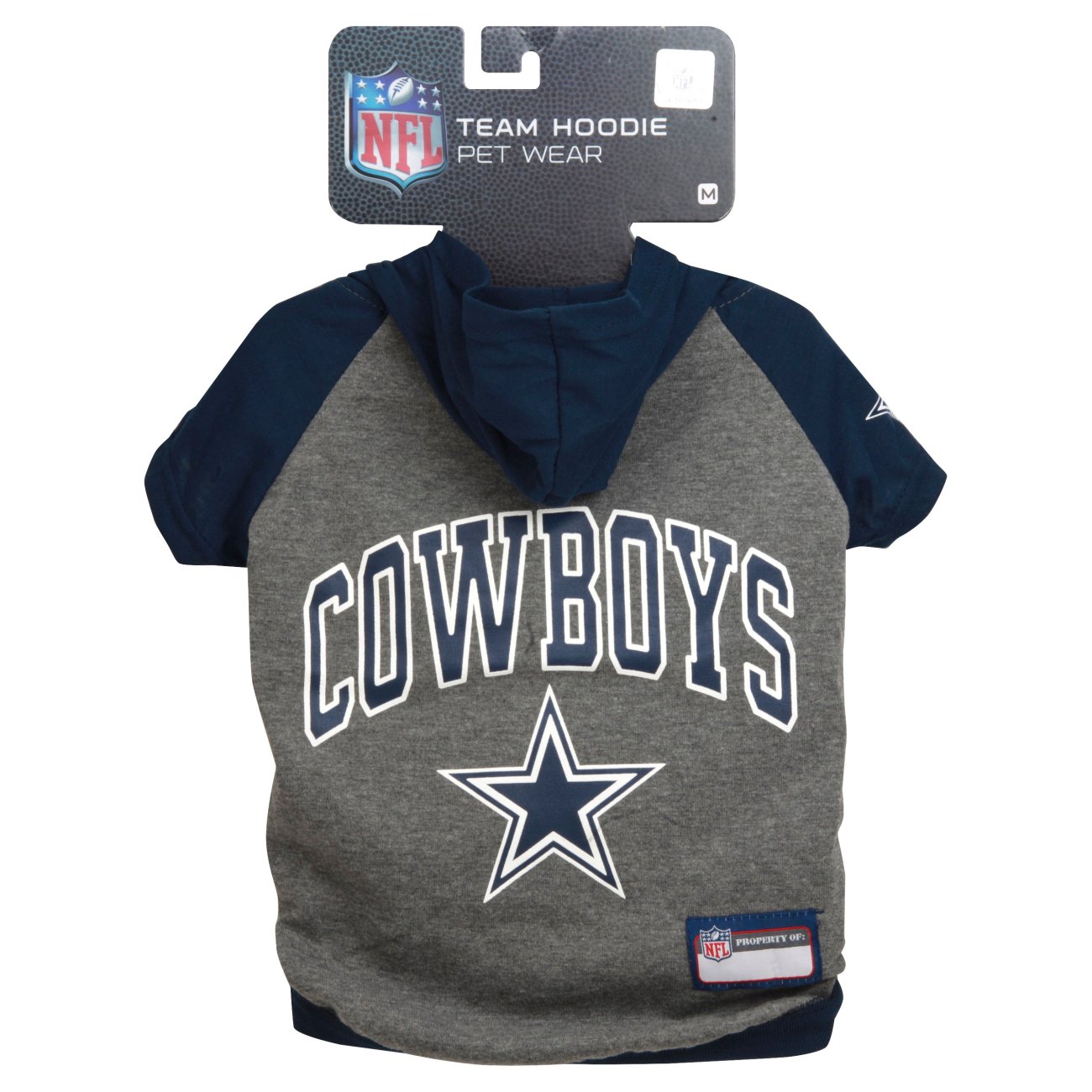 dallas cowboys dog hoodie
