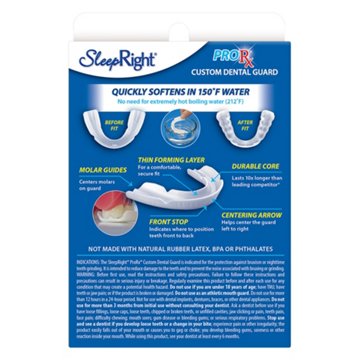 SleepRight ProRx Custom-Fit Dental Guard, 1 ct