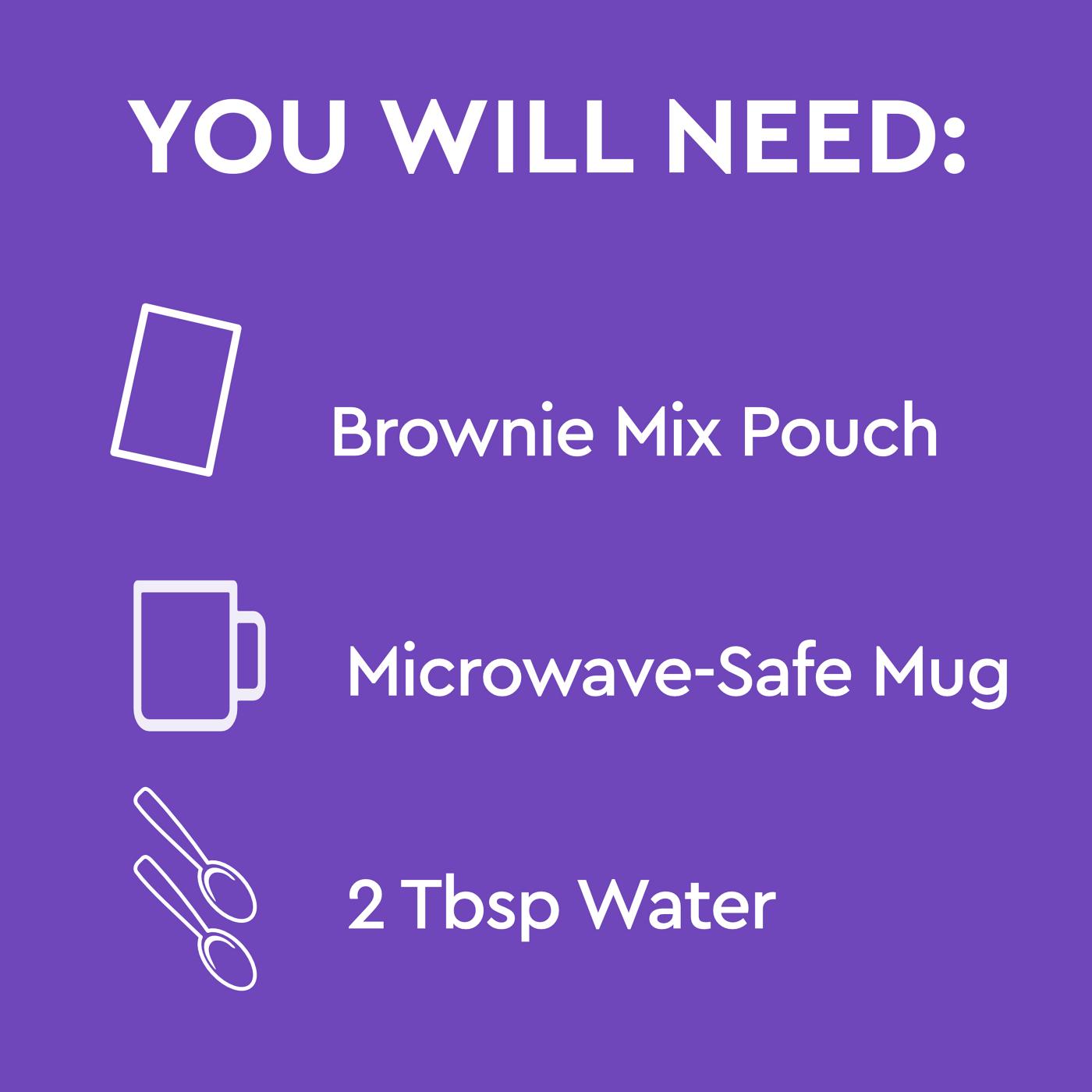 Duncan Hines Mug Cakes Caramel Brownie Mix Shop Baking mixes at HEB