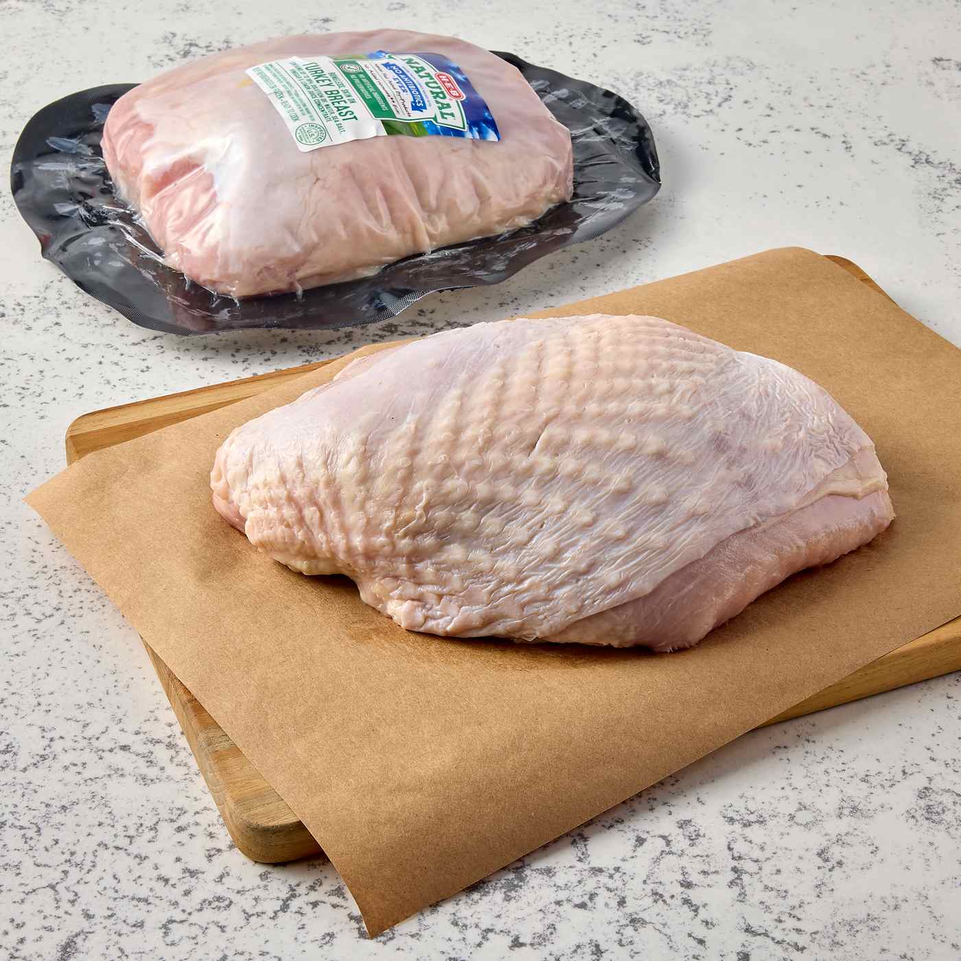 H-E-B Natural Boneless Skin-On Turkey Breast; image 2 of 4