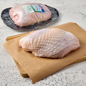 H-E-B Natural Boneless Skin-On Turkey Breast, Avg. 3.815 lbs
