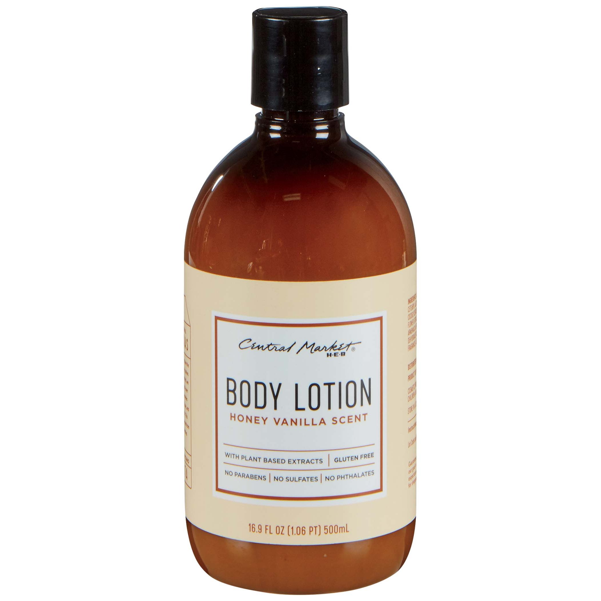 Central Market Honey Vanilla Body Lotion Shop Moisturizers at HEB