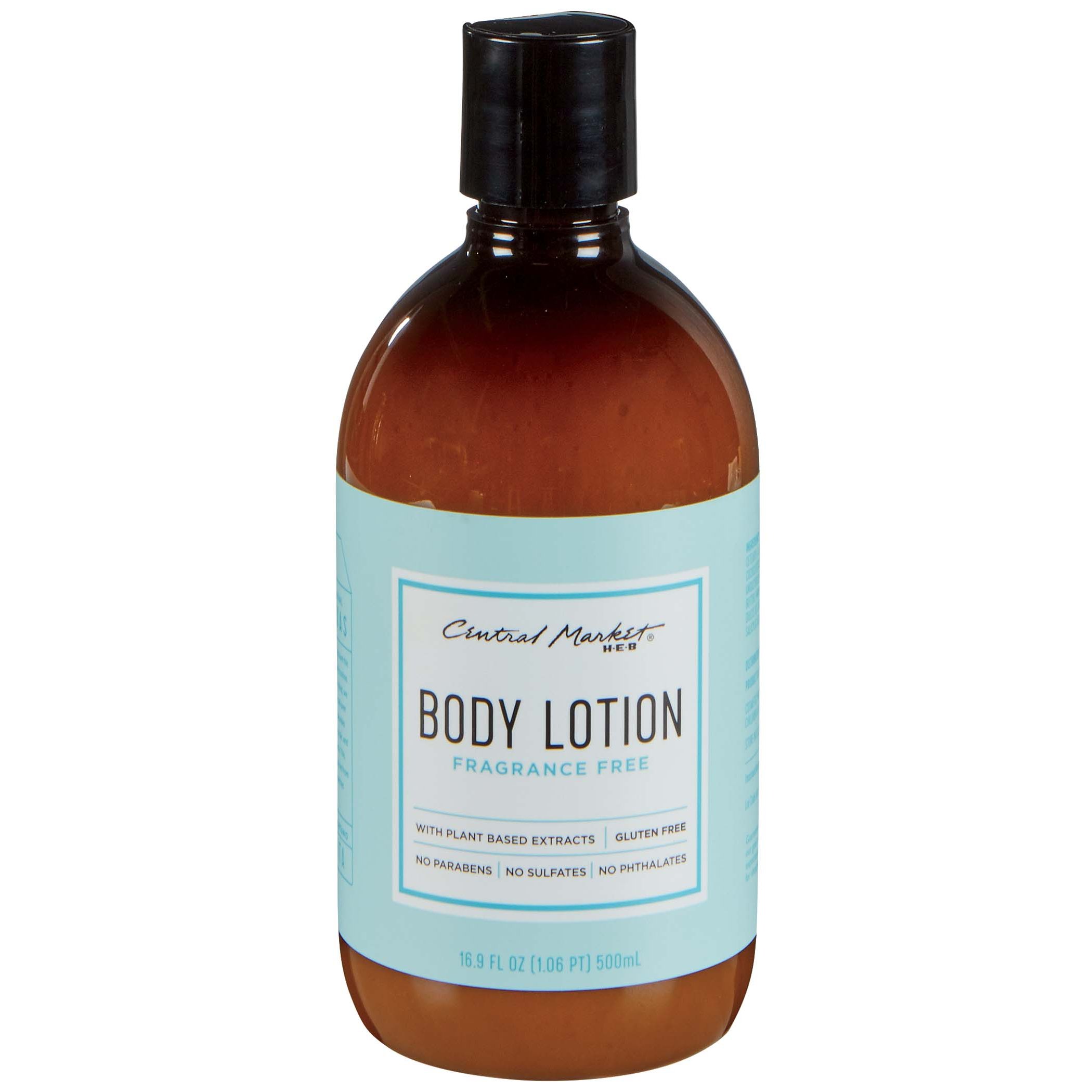 Central Market Fragrance Free Body Lotion, 16.9 oz | Central