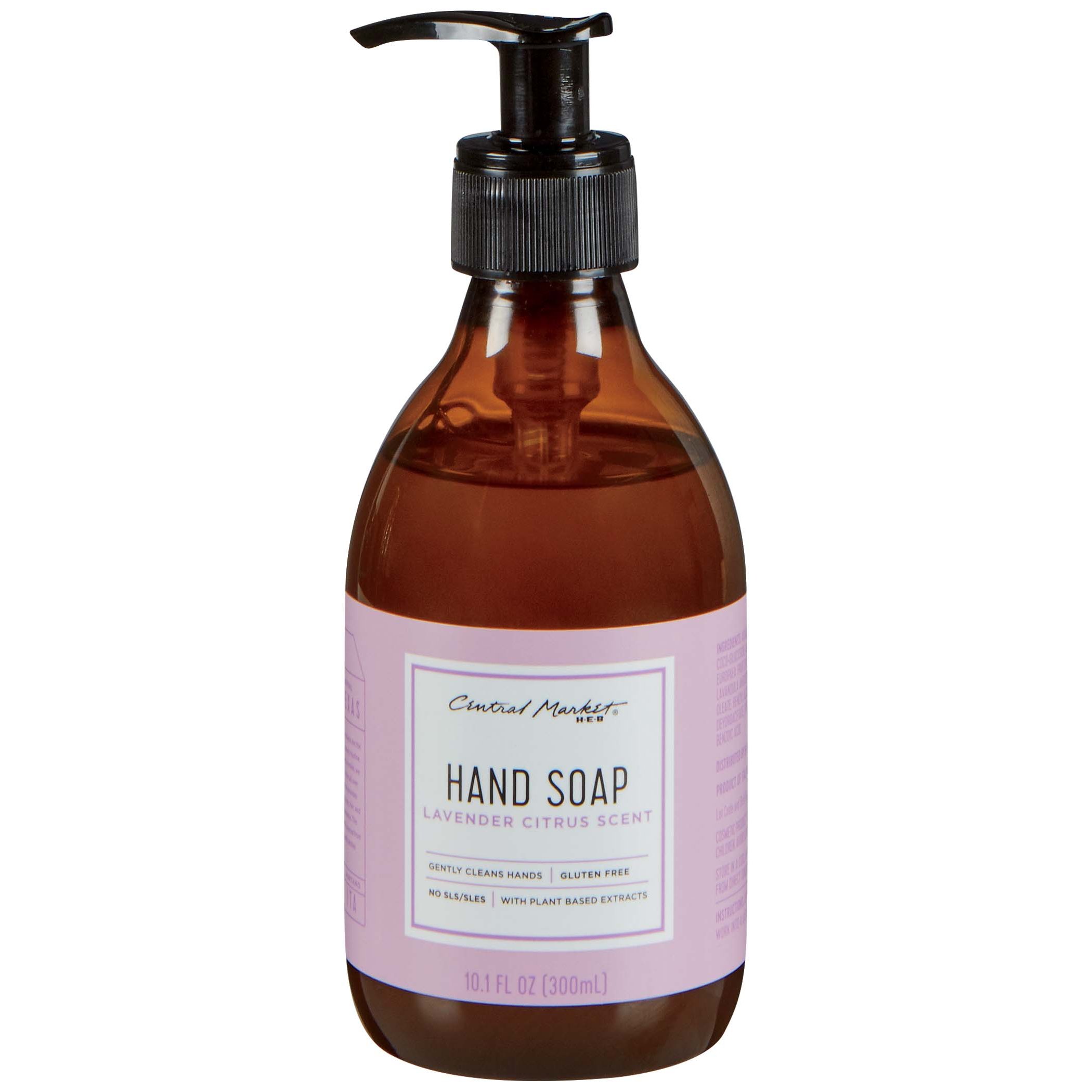 Central Market Lavender Citrus Hand Soap - Shop Cleansers & Soaps at H-E-B