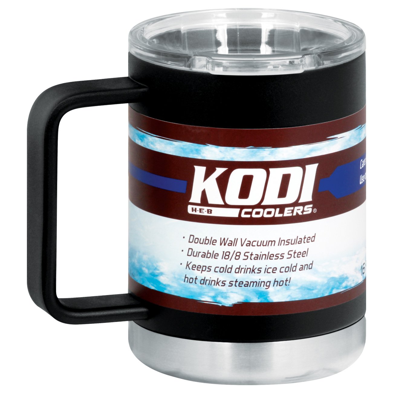 Kodi Black Coffee Mug Shop Travel To Go At H E B