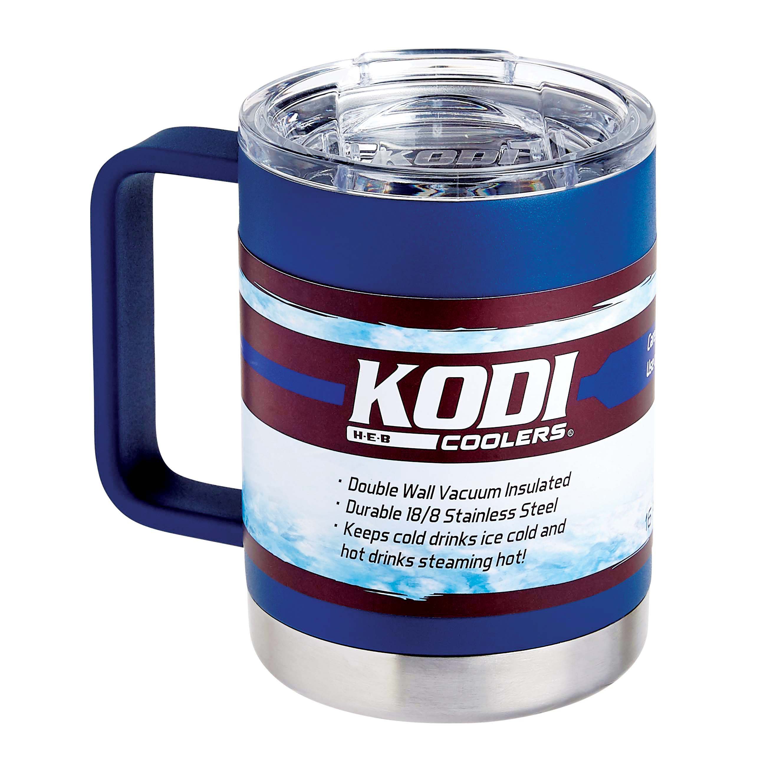 KODI by HEB Stainless Steel Insulated Mug Matte Navy Shop Travel