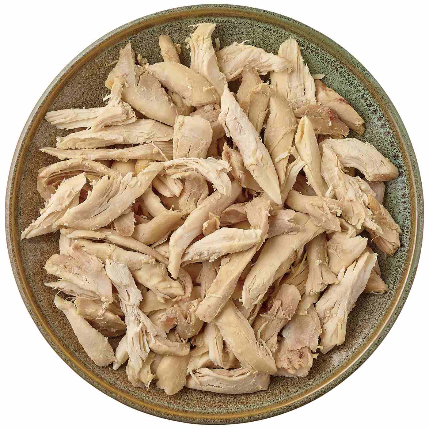 Meal Simple by H-E-B Shredded Dark & White Meat Rotisserie Chicken - Small (Sold Cold); image 2 of 2