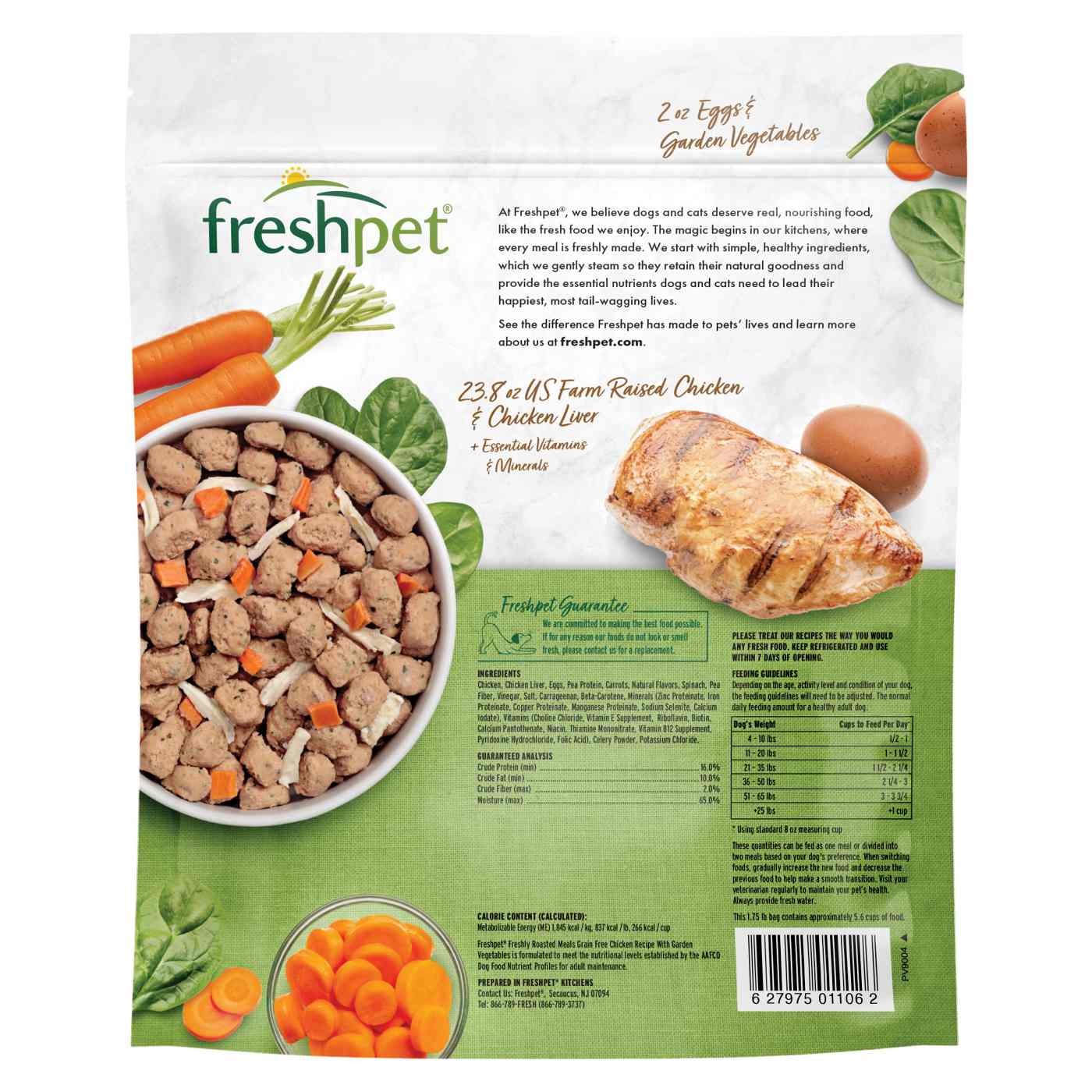 Freshpet Roasted Meals Grain Free Chicken Fresh Dog Food; image 6 of 6