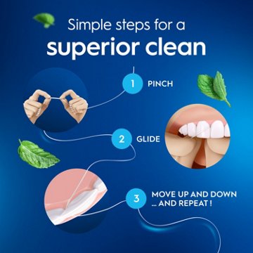 Oral-B EssentialFloss Cavity Defense Dental Floss - Mint, 109 yd