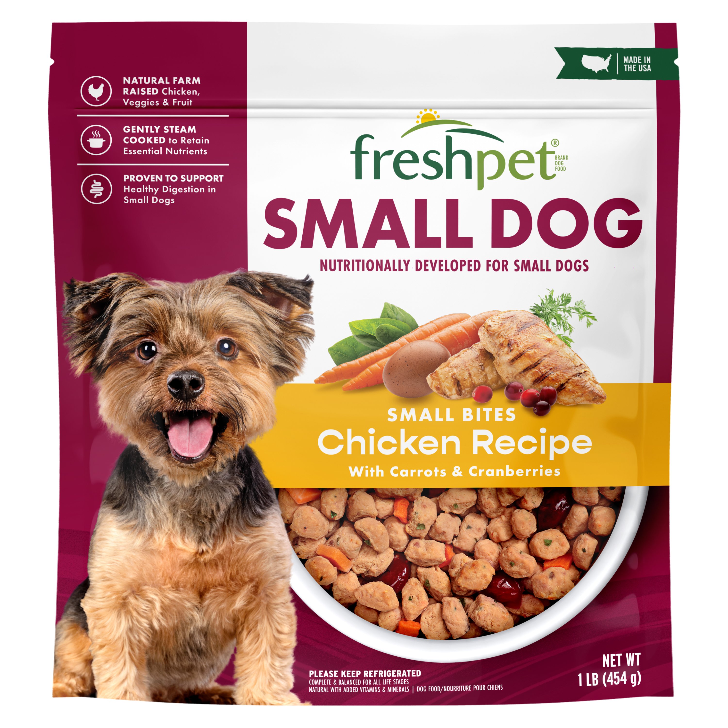 small bite dog food