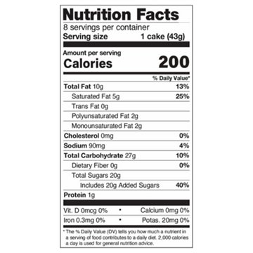 Little Debbie Mother's Day Lemon Snack Cakes, 8 ct