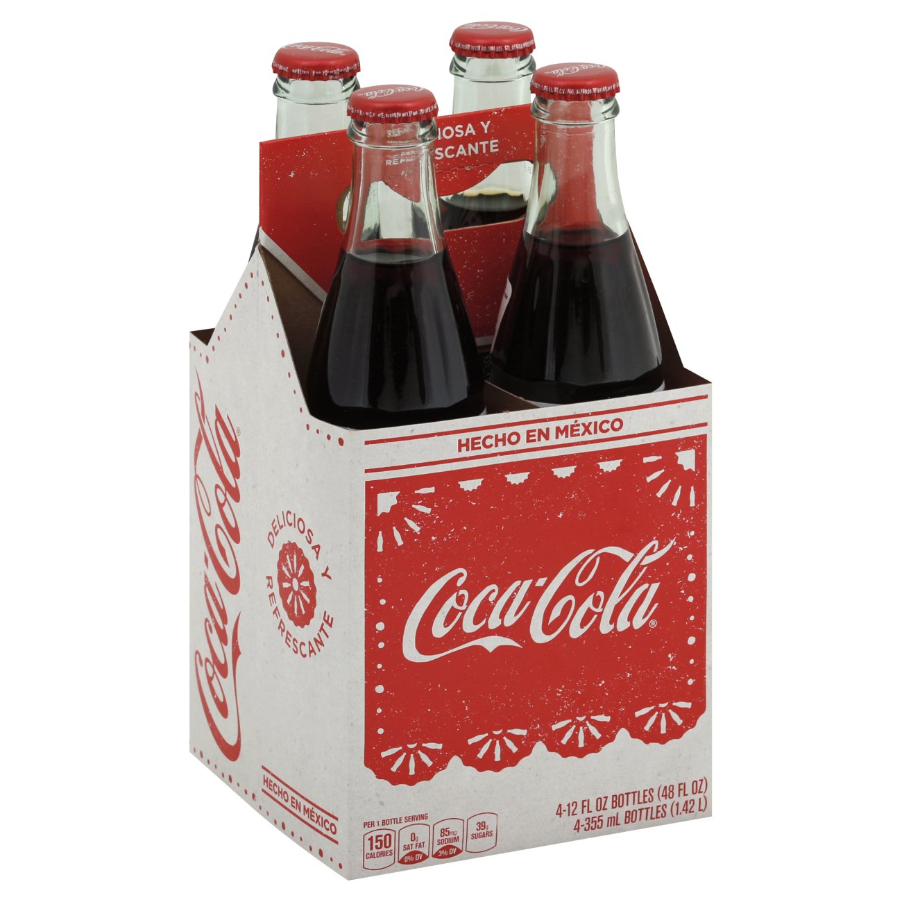 Mexican Coke Coca Cola - 12 oz (12 Glass bottles)