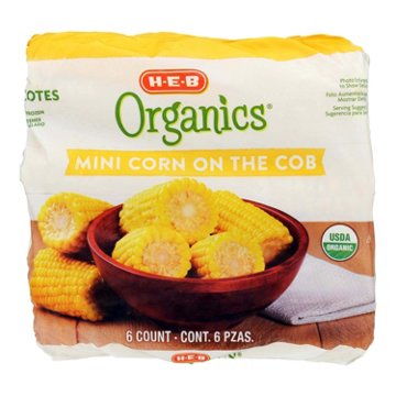 H-E-B Organics Mini Corn on the Cob