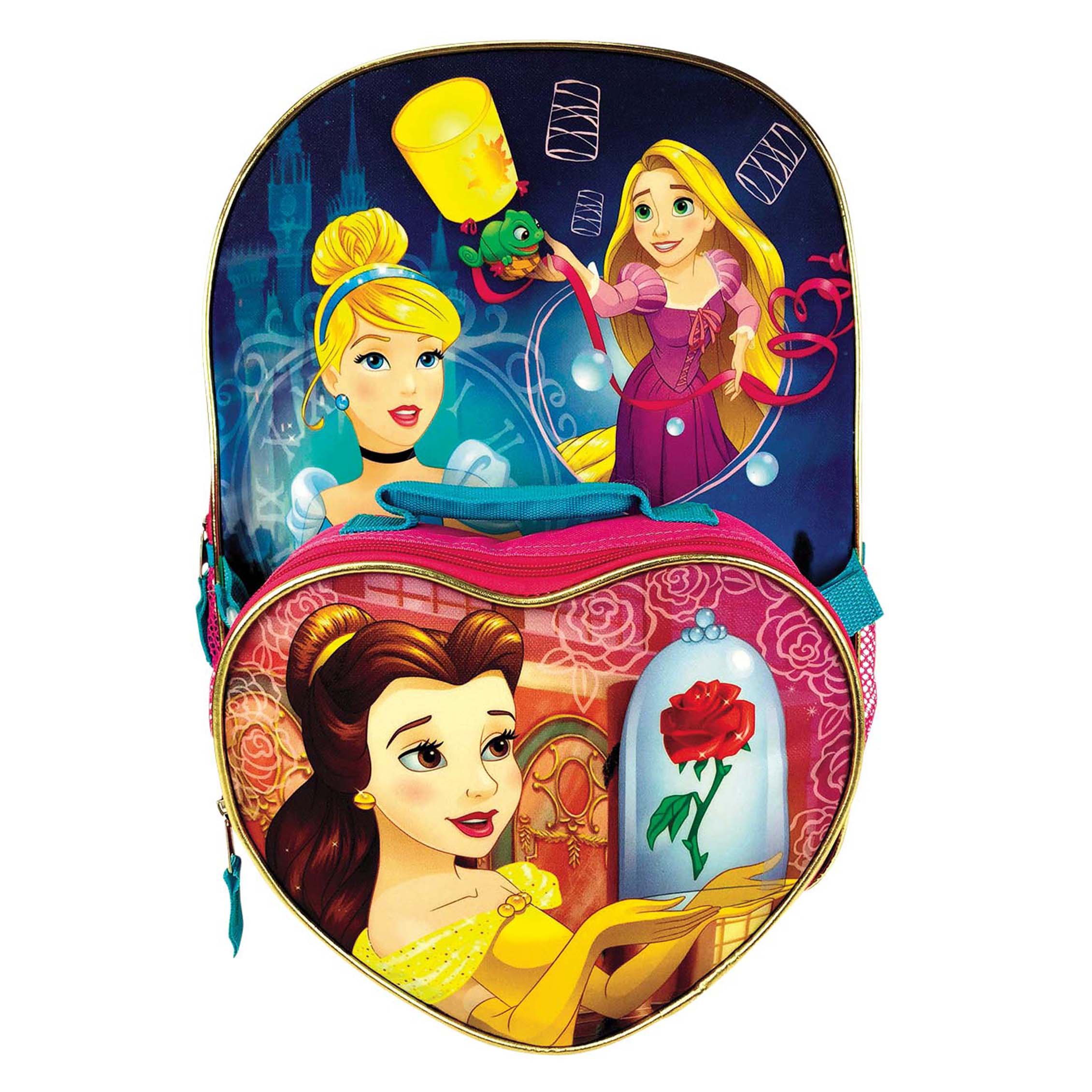 Disney Princess Backpack With Detachable Lunchbox Shop Backpacks at HEB