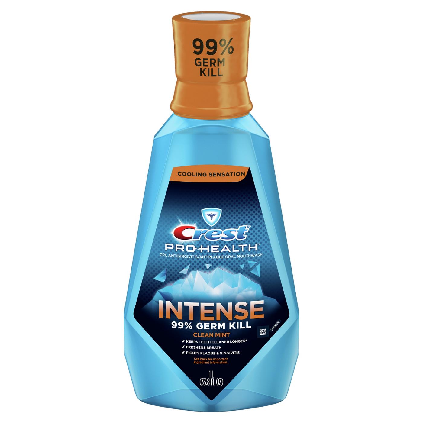 Crest Pro-Health Intense Mouthwash - Clean Mint; image 5 of 10