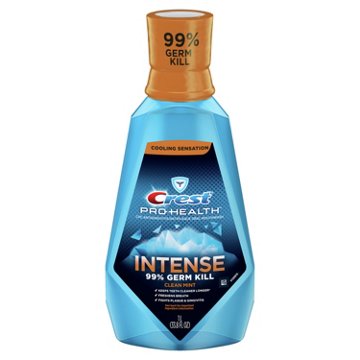 Crest Pro-Health Intense Mouthwash - Clean Mint, 33.8 oz