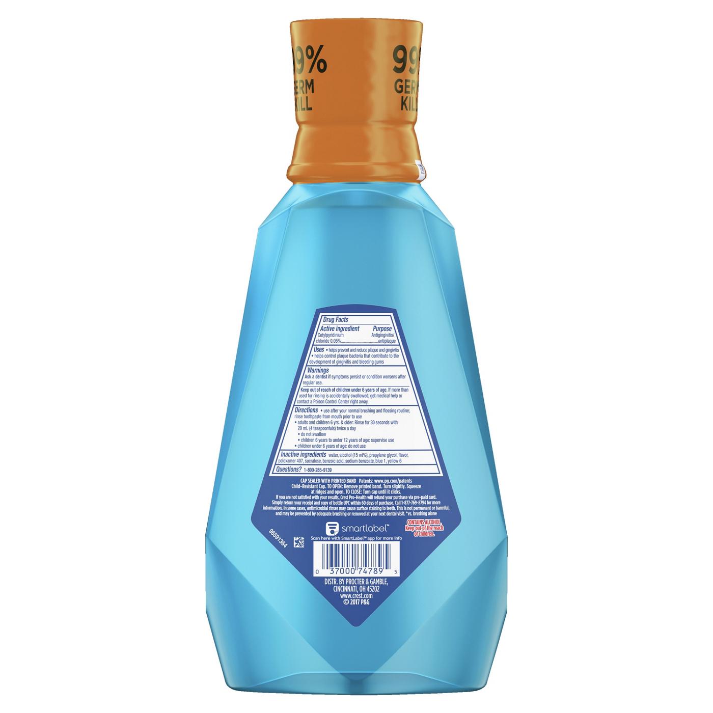 Crest Pro-Health Intense Mouthwash - Clean Mint; image 6 of 10