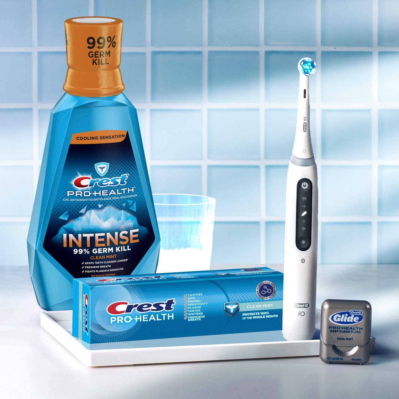 Crest Pro-Health Intense Mouthwash - Clean Mint; image 9 of 10