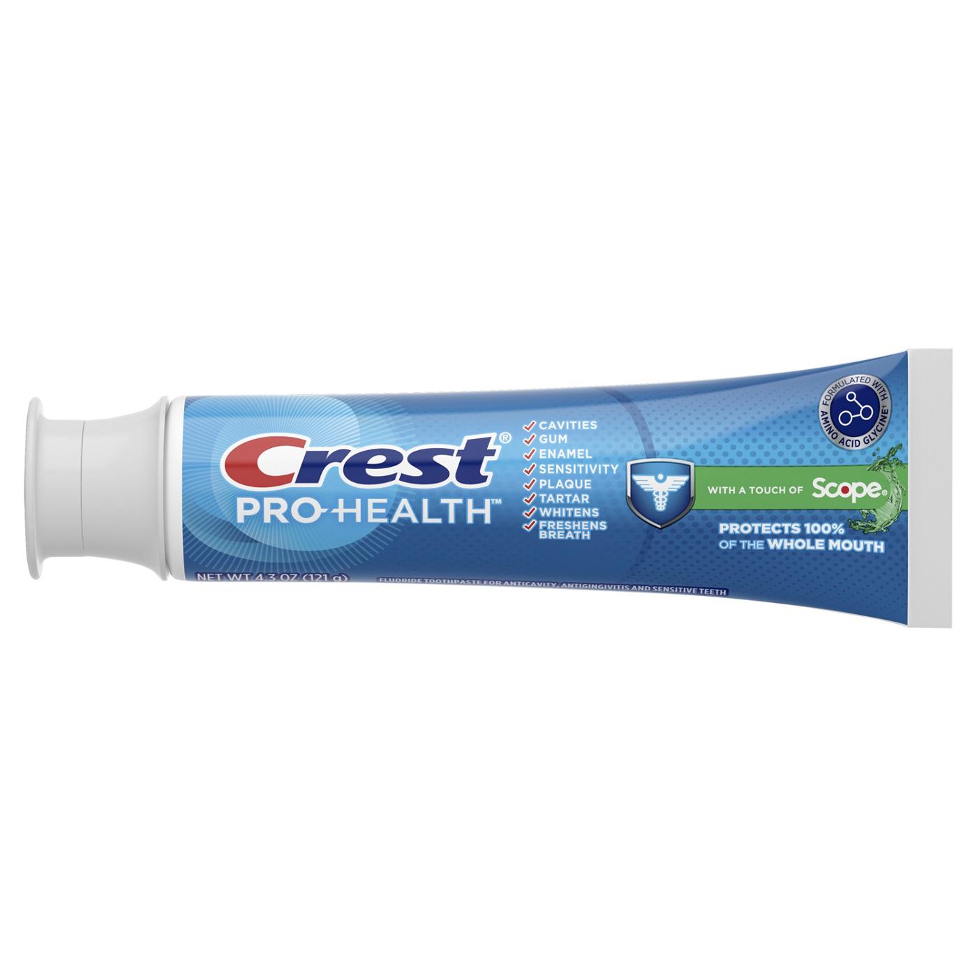 Crest Pro-Health with a Touch of Scope Gel Toothpaste; image 10 of 10