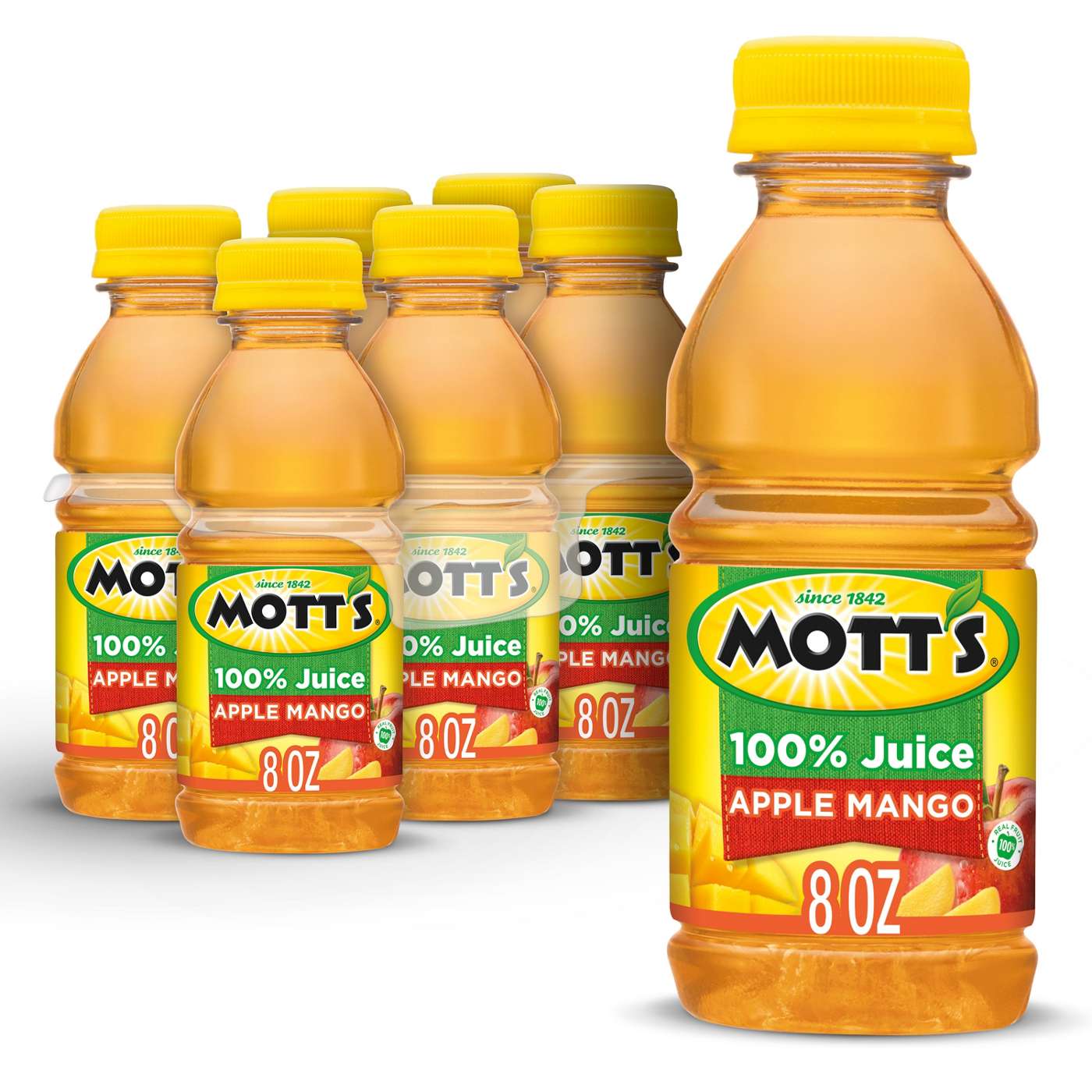 Mott's 100% Juice Apple Mango 8 oz Bottles; image 2 of 5
