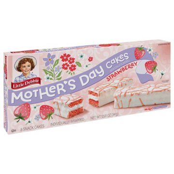 Little Debbie Mother's Day Strawberry Snack Cakes, 8 ct