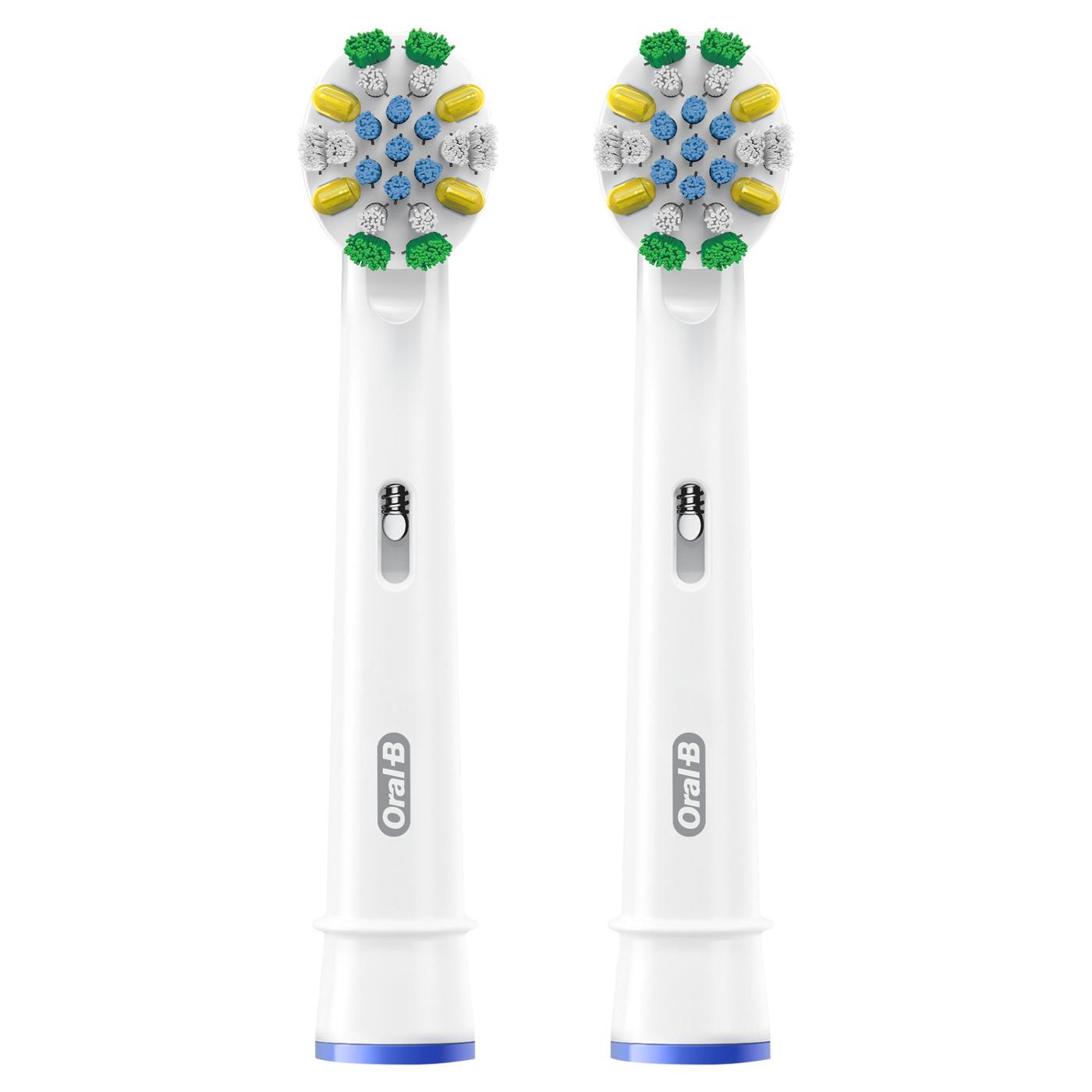 Oral-B FlossAction Replacement Electric Toothbrush Heads; image 2 of 3